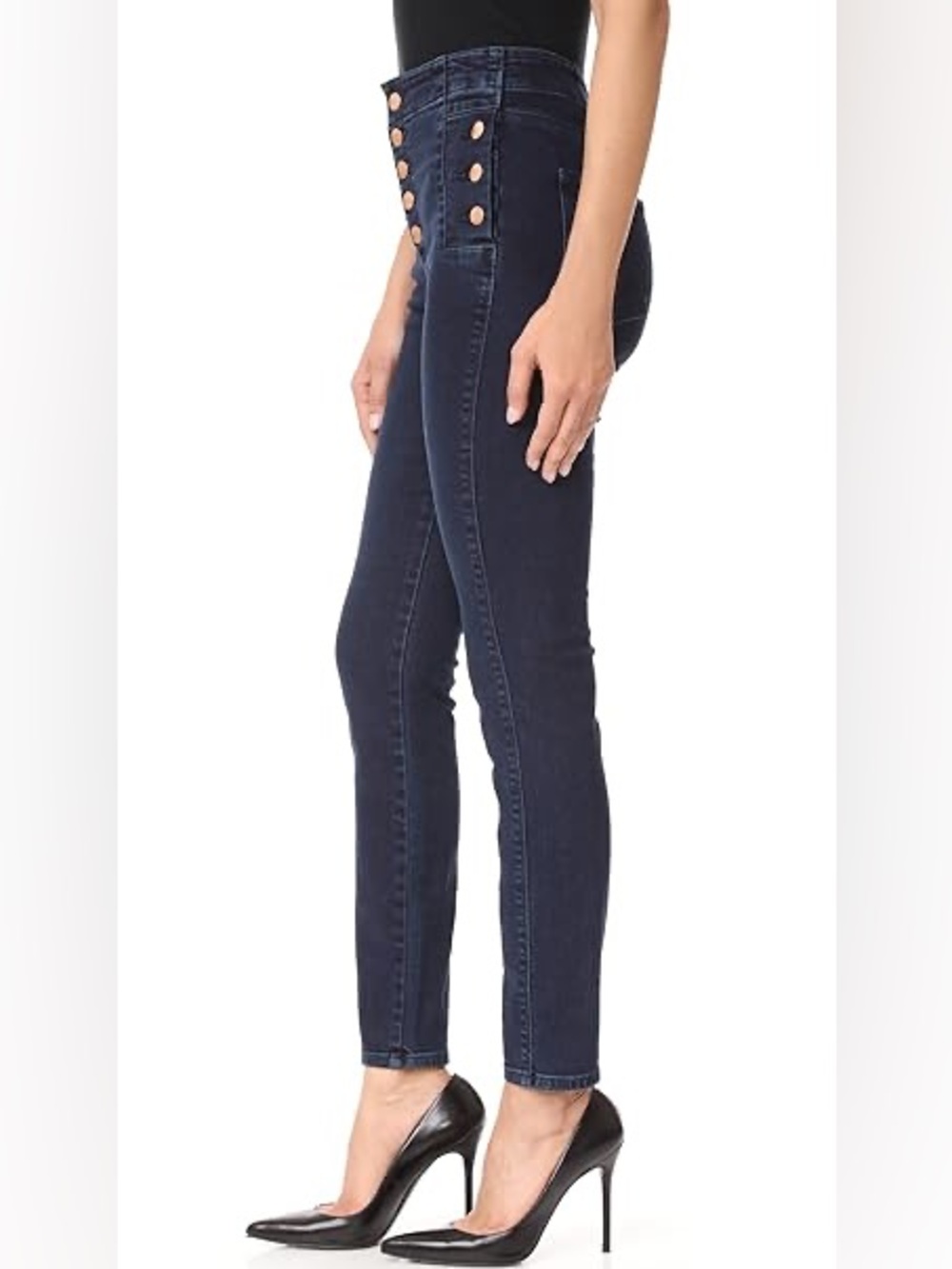 J Brand Natasha Sky High Skinny Jeans 32 NWT - Picture 2 of 16